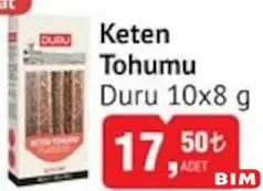 DURU KETEN TOHUMU 10X8 G